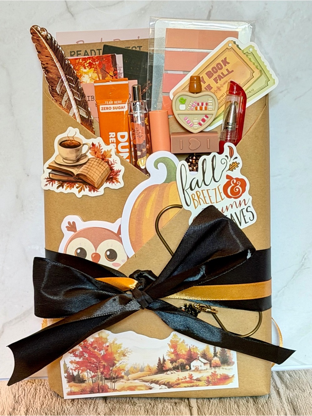 Autumn Themed Blind Date With A Book- Fall Reading Gift